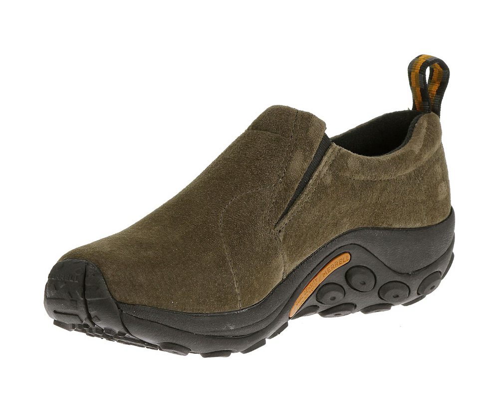 Merrell Barefoot Sko Dame - Jungle Moc Wide Width - Olivengrøn - YPF936754